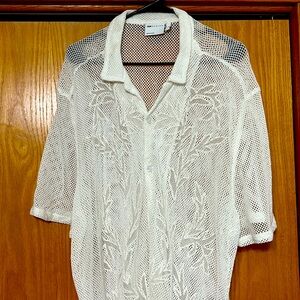 ASOS-2XL Men Mesh Shirt.